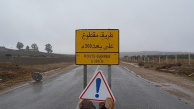 انقطاع مؤقت لحركة السير في المحور الطرقي الرابط بين ميدلت والريش
