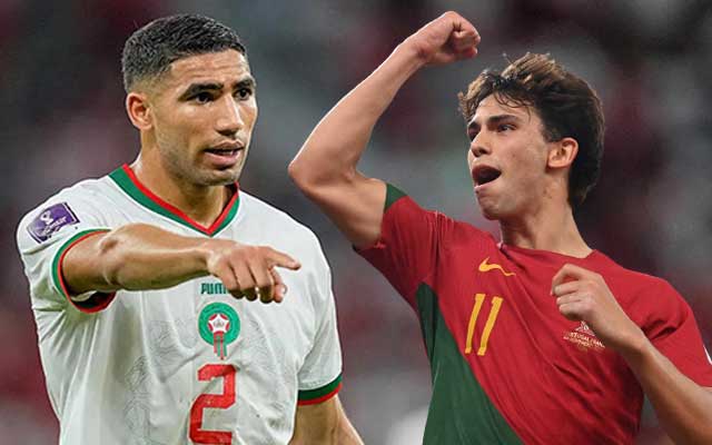 هذه رسالة "جواو فيليكس" لأشرف حكيمي عشية مباراة المغرب والبرتغال