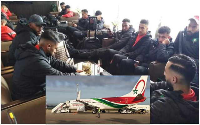 الشان: وصول المنتخب المغربي للمحليين لمطار الرباط في انتظار ترخيص عسكر الجزائر للطائرة