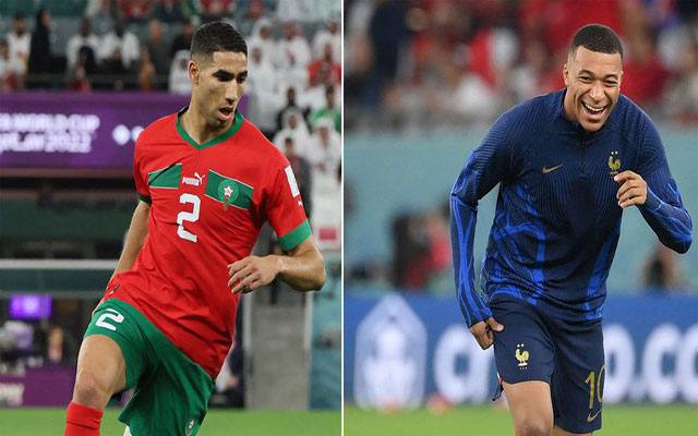 اختيار اللاعب المغربي أشرف حكيمي ضمن التشكيلة المثالية لسنة 2022