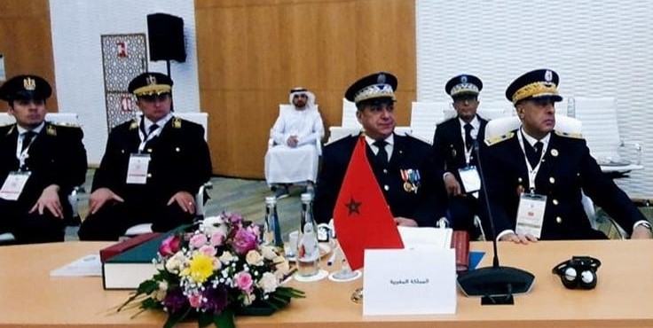الحموشي يحل بأبوظبي للمشاركة في مؤتمر قادة الشرطة العرب