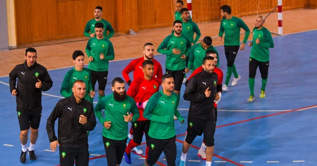 المنتخب الوطني لكرة القدم داخل القاعة يجري أربع مباريات في هذا الشهر