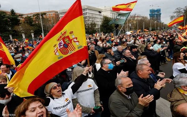 إسبانيا..تظاهرة كبرى في مدريد لإنقاذ نظام الصحة العام من الانهيار