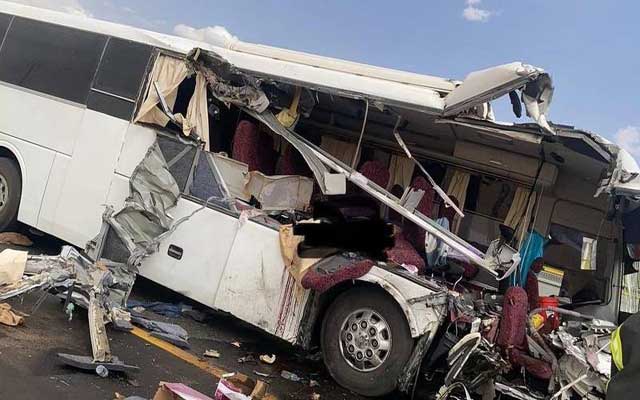 السعودية .. مغربي ضمن الناجين من حادث الحافلة المنكوبة
