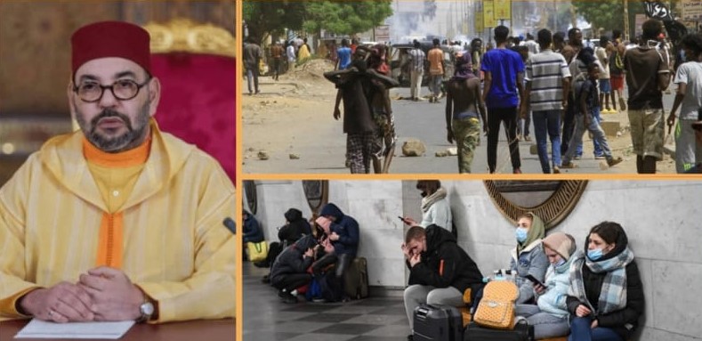 في رسائل سياسية متفرّدة.. مسار تدخل ملكي لتأمين عودة المغاربة من مناطق التّوتر