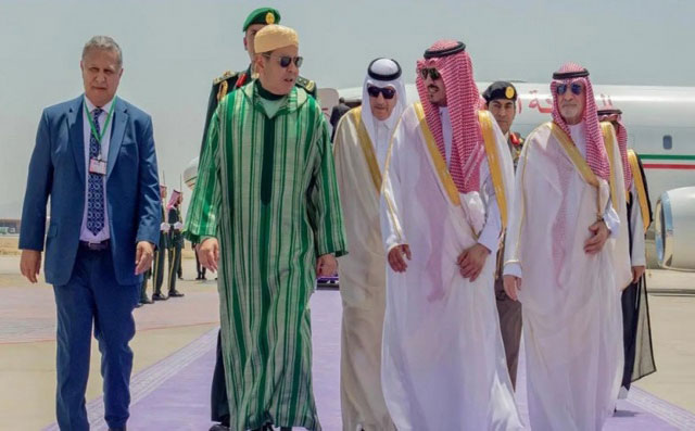 القمة العربية في جدة تثمن دور المغرب في جهود التسوية بليبيا وتضامنه مع اليمن