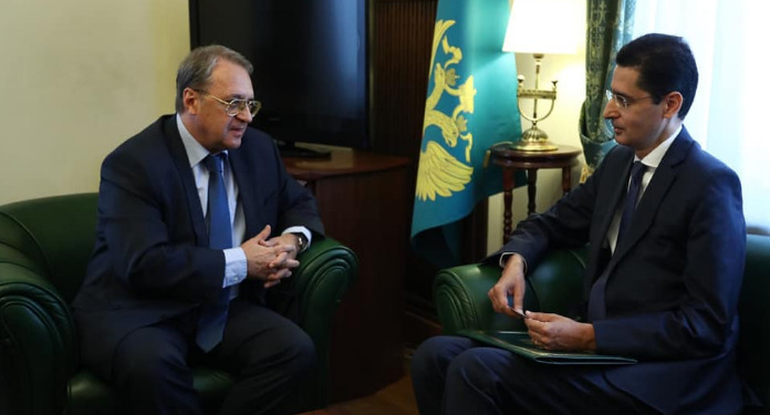 نائب وزير الشؤون الخارجية الروسي يستقبل سفير المغرب بموسكو