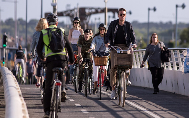 ثلث البلجيكيين يستعملون الدراجات الهوائية للذهاب إلى العمل