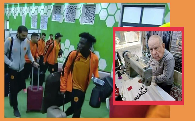 لاعبو نهضة بركان يغادرون ملعب 5 يوليوز