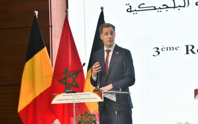 الوزير الأول البلجيكي: بلدي"فخورة" بالتعاون مع المغرب