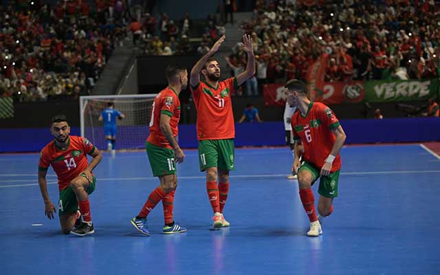 المنتخب الوطني لكرة القدم داخل القاعة يتأهل لنهائيات المونديال