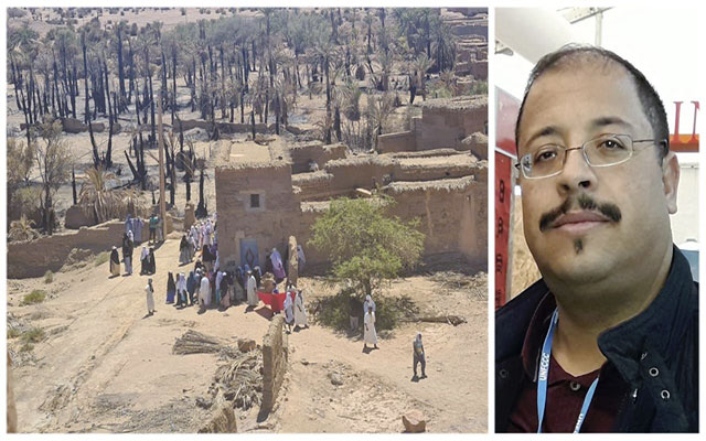 التفراوتي: الوضع بالواحات ينذر بسوء العاقبة رغم المجهودات المبذولة والمخططات المرسومة