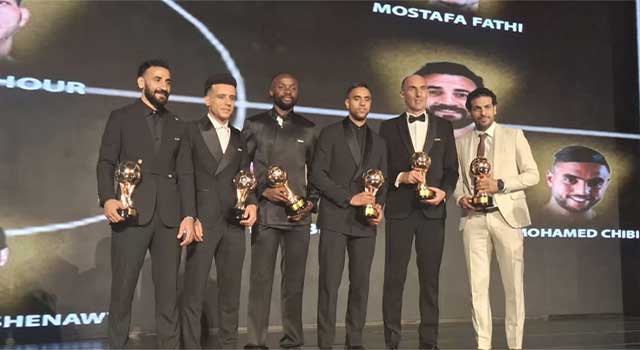 الشيبي وبنتايك يحصدان جوائز الأفضل في الدوري المصري