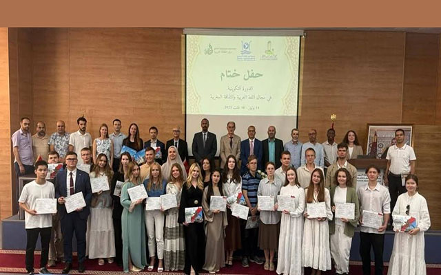 تطوان.. حضور المسحة الدبلوماسية للسفارة الروسية بكلية أصول الدين في الحفل الختامي للدورة التكوينية الصيفية لطلبة روسيا الاتحادية