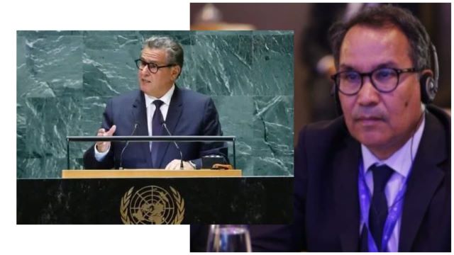 أخنوش مخاطبا المنتظم الدولي: لا حل للنزاع الاقليمي خارج المبادرة المغربية للحكم الذاتي