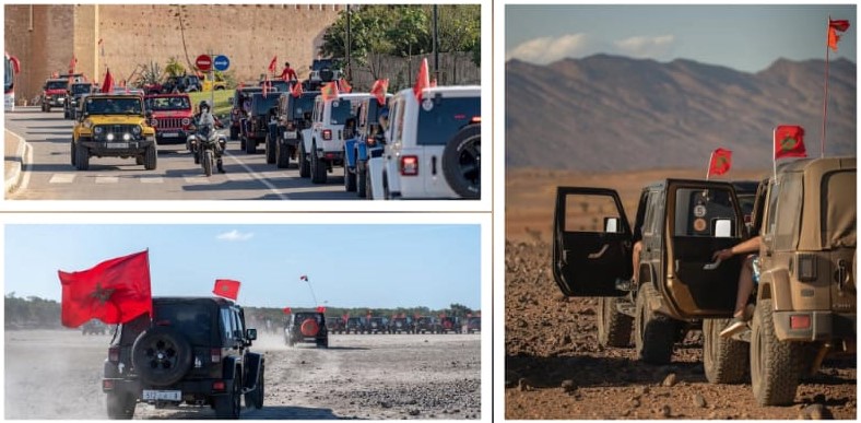 نادي مُلّاك "جيب" بالمغرب يخلّد الذكرى الخمسين للمسيرة الخضراء برحلة استكشافية تاريخية