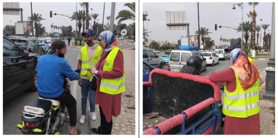 مكناس.. فعاليات المجتمع المدني تنخرط بفعالية في عملية "دراجة آمنة من أجل الحياة "