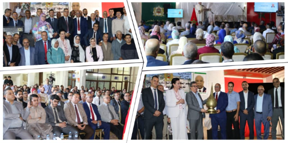 أسرة العدالة بتارودانت تودع رئيس كتابة الضبط وتكرم موظفات محالات على التقاعد